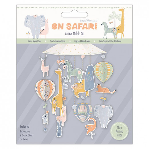 Papermania Animal Mobile Kit - On Safari